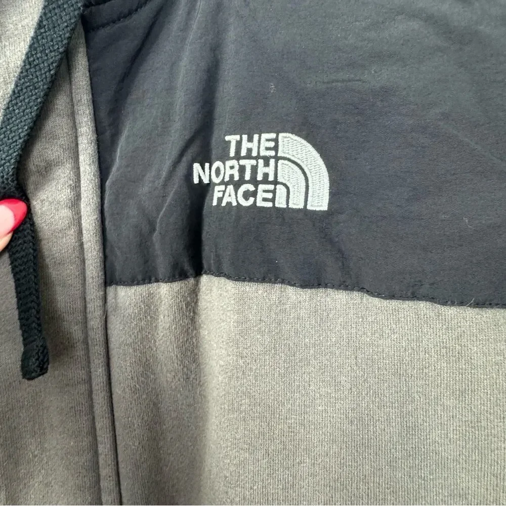 THE NORTH FACE | Two-Tone Hooded Jacket Gray and Black Men’s Size Small